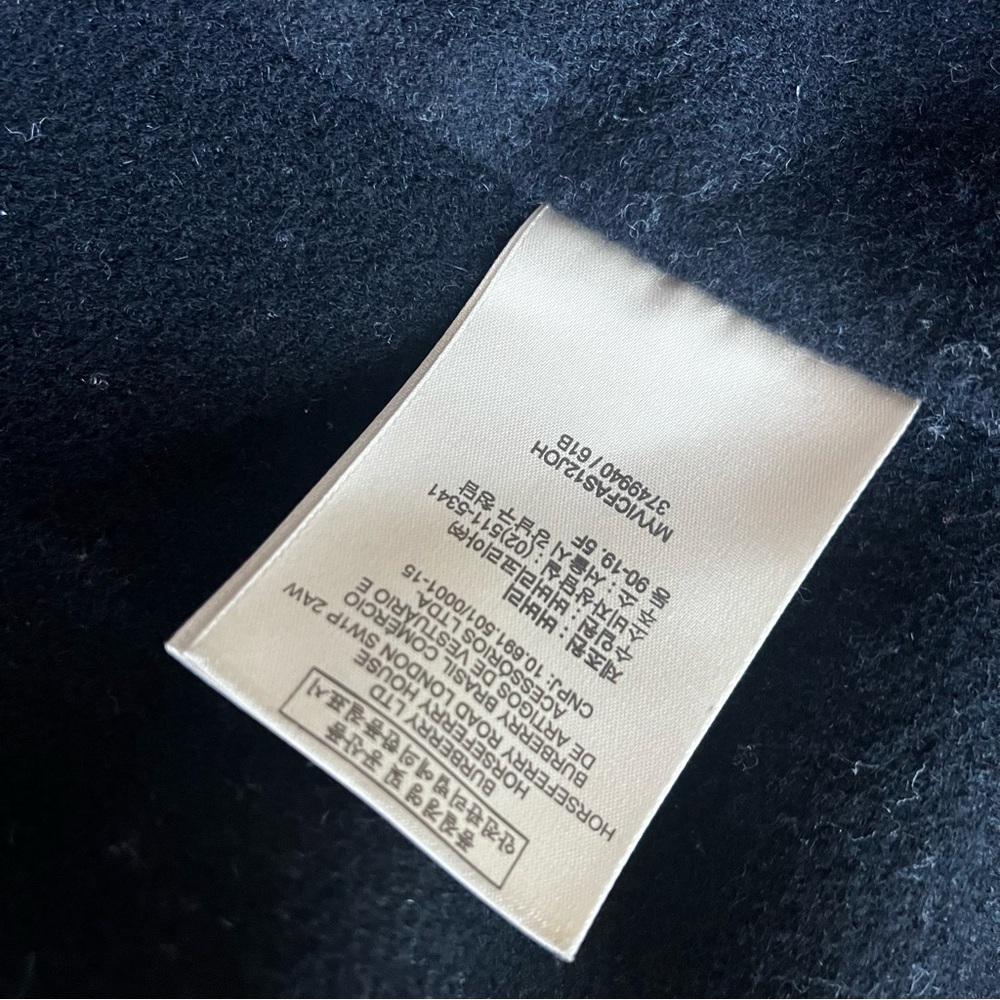 Burberry brit double breasted trench coat 8 mid length - Picture 11 of 15